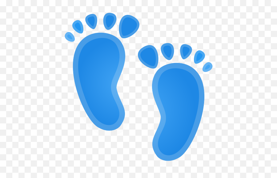 Footprints Icon - Baby Footprints Png,Foot Prints Png