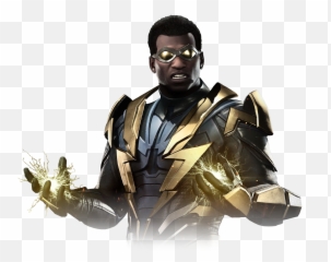 Black Lightning Daughter Injustice 2 - Png