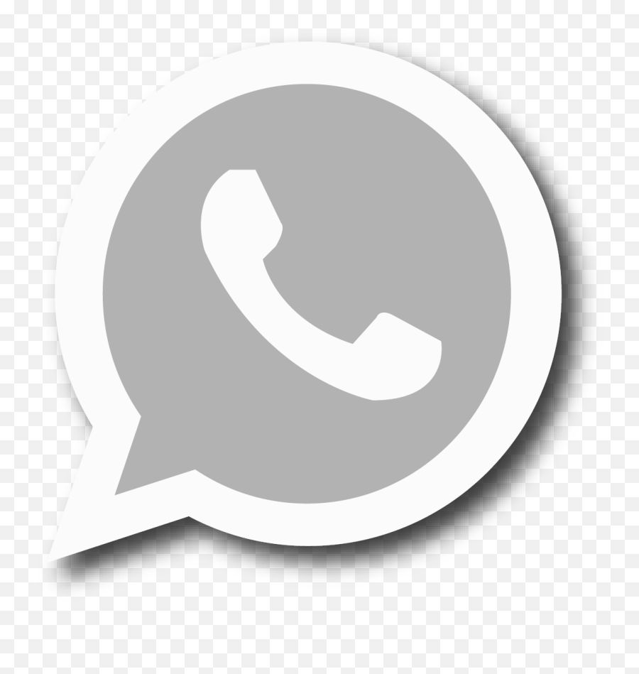 Vetor Whatsapp Logo Png - Logo Whatsapp Grey Png,Whatapp Logo