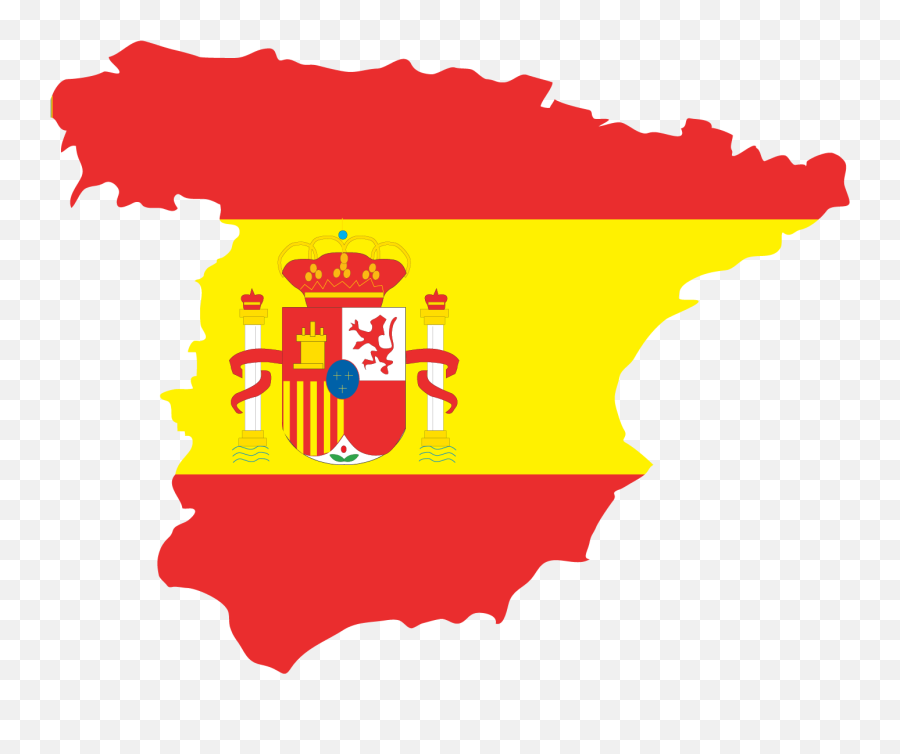 Spain Map Png - Spain Flag,Spain Png