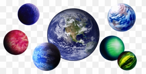 All Planets Png 1 Image - Space No Background
