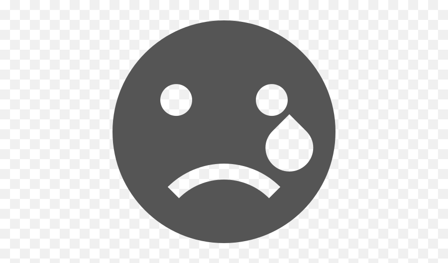 Face Crying Free Icon Of Super Flat Remix V108 Emotes - Circle Png,Crying Face Png