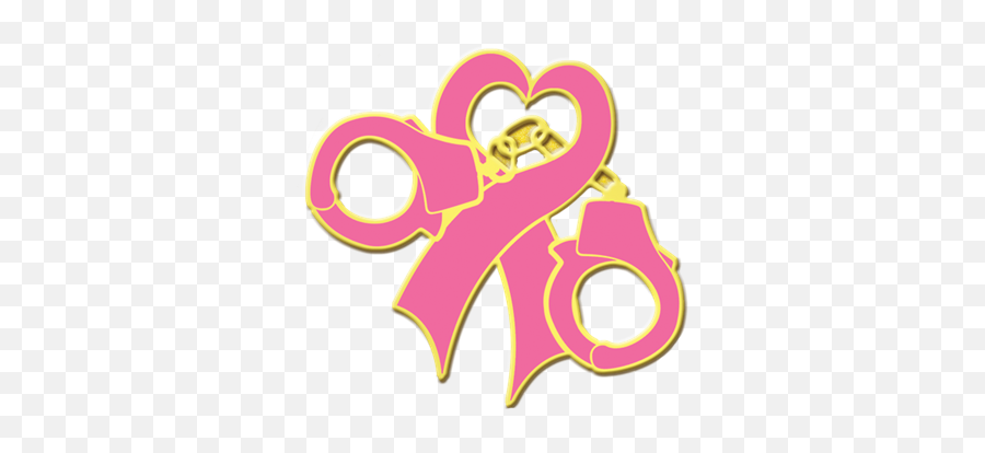 Breast Cancer Awareness Heart Ribbon Pin - Arrest Breast Cancer Png,Breast Cancer Awareness Png