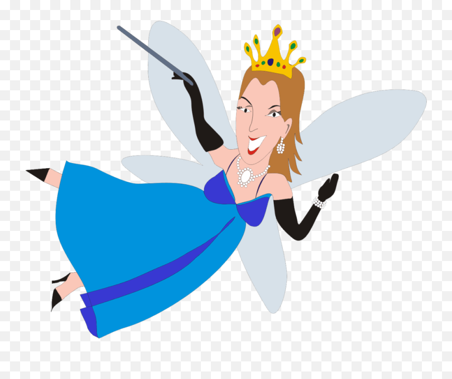 A Sprinkle Of Fairy Dust - Transparent Fairy Cartoon Png,Fairy Godmother Png