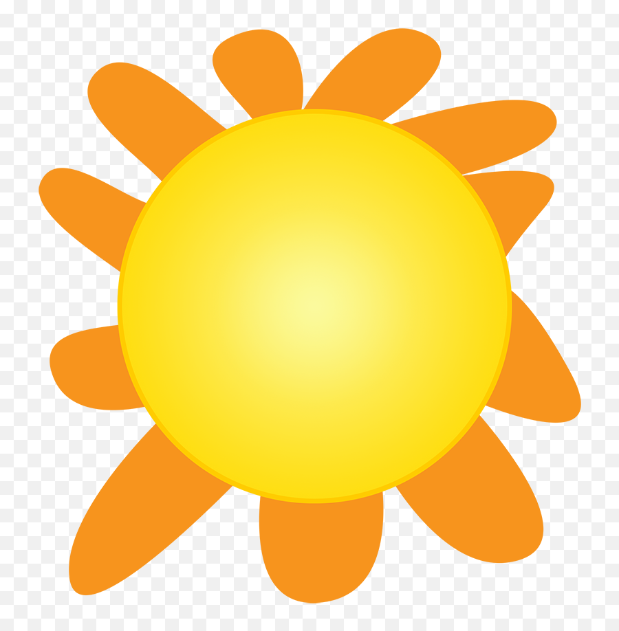 Sun Clipart - Clip Art Png,Yellow Flower Logo