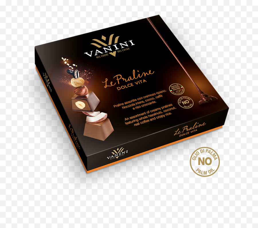Chocolate Pralines Dolce Vita Vanini - Flyer Png,Dolce & Gabbana Logo