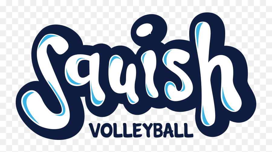Mikasa Squish Volleyball Logo - Sda Creative Inc Calligraphy Png,Volleyball Logo