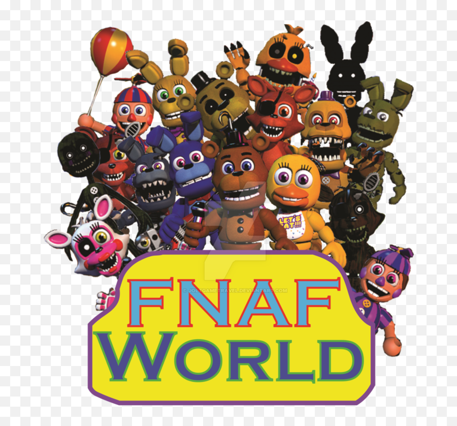Download Order The Fnaf Games Best To Worst - Fnaf World Fnaf World Logo Png,Fnaf Png