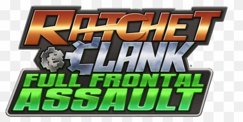 Ratchet And Clank Logo Png - Full Frontal Assault Ratchet Ratchet And Clank Full Frontal Assault Logo,Ratchet And Clank Png