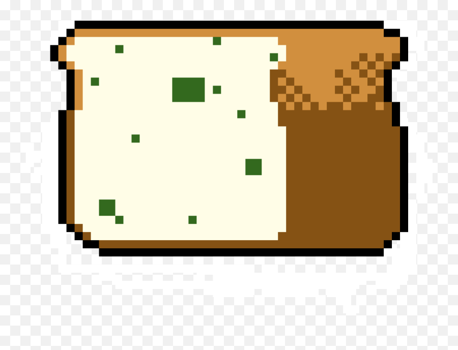 Garlic Bread - Pixel Art Clipart Full Size Clipart Transparent Ditto Png,Garlic Bread Png