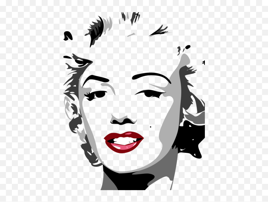 Marilyn Monroe Vector Graphics Art Portrait Drawing - Marilyn Monroe ...