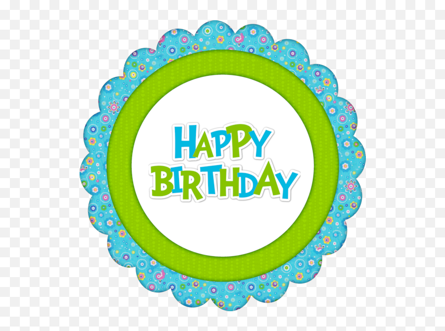Happy Birthday Cake Topper Printable - Happy Birthday Blue Cupcake Topper Template Png,Birthday Cupcake Png