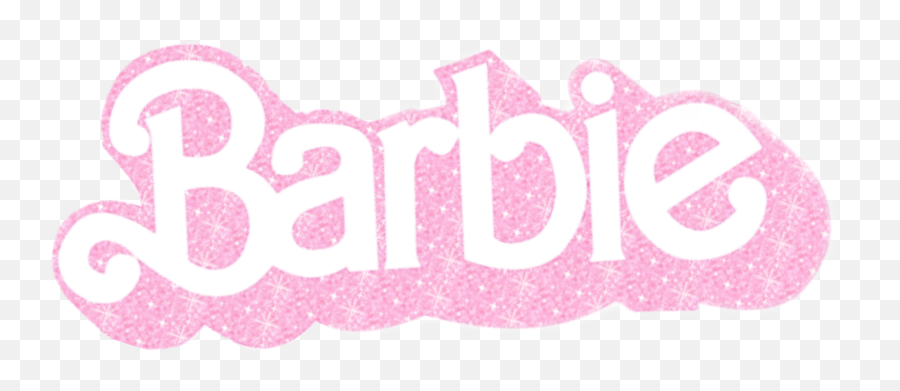 Barbie Pink Sparkly Pinkpastel Sticker By Tilly - Darkness Png,Barbie Logo Png