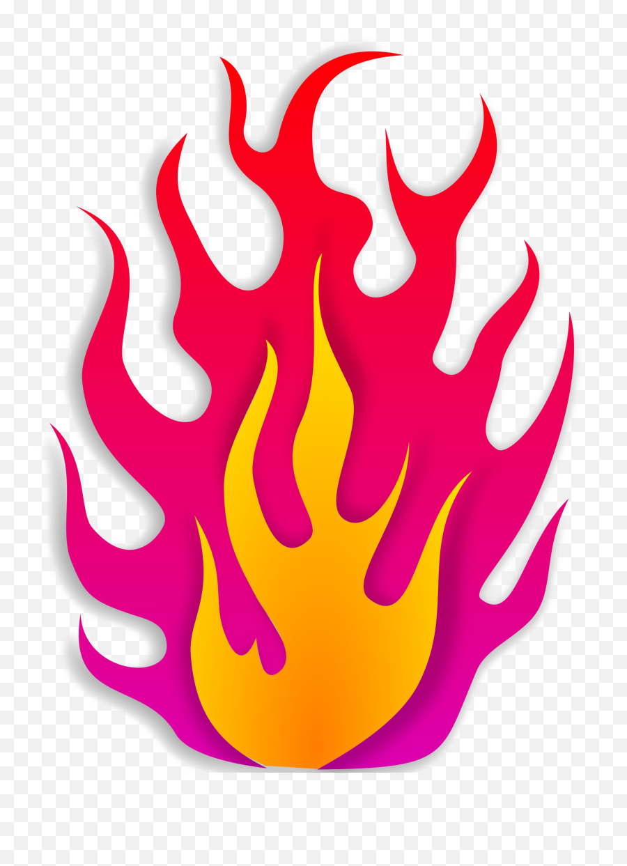 Download Flame Png Transparent Image - Clipart Pink Flames,Flame Clipart Png