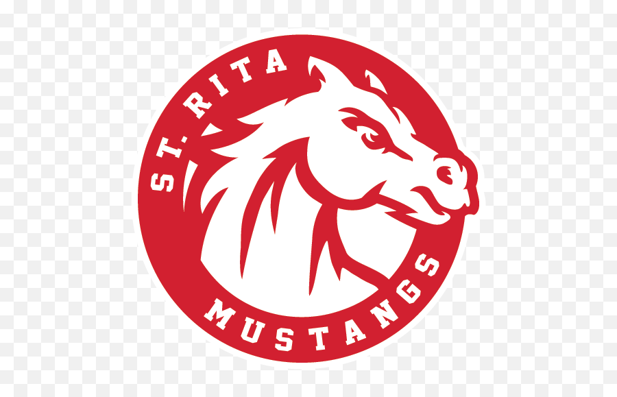 Mustang Logo Red - St Rita Mustangs Png,Mustang Logo Png