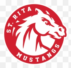 Mustang Logo Red - St Rita Mustangs Png,Mustang Logo Png