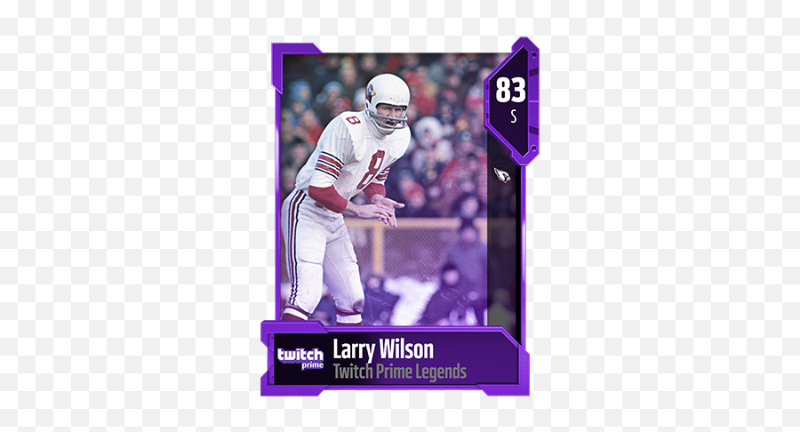 Twitch Prime Legend Larry Wilson Safty Png Madden 18