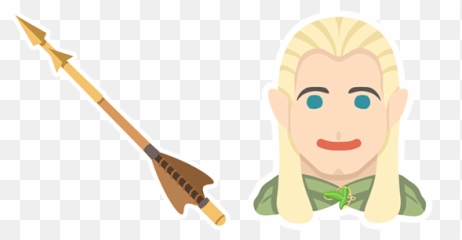 Lord Of The Rings Legolas Cursor U2013 Custom Browser - Cartoon Png,Legolas Png