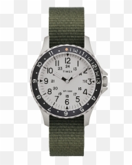 Navi Ocean 38mm Reversible Fabric Strap - Timex Navi Ocean 38mm Png,Navi Png