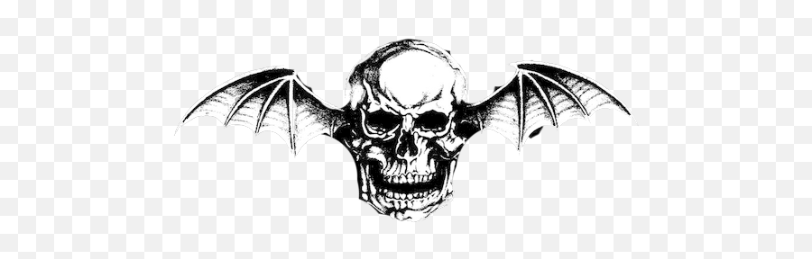 Avenged Sevenfold Deathbat Png Free - Avenged Sevenfold Death Bat,A7x Logo