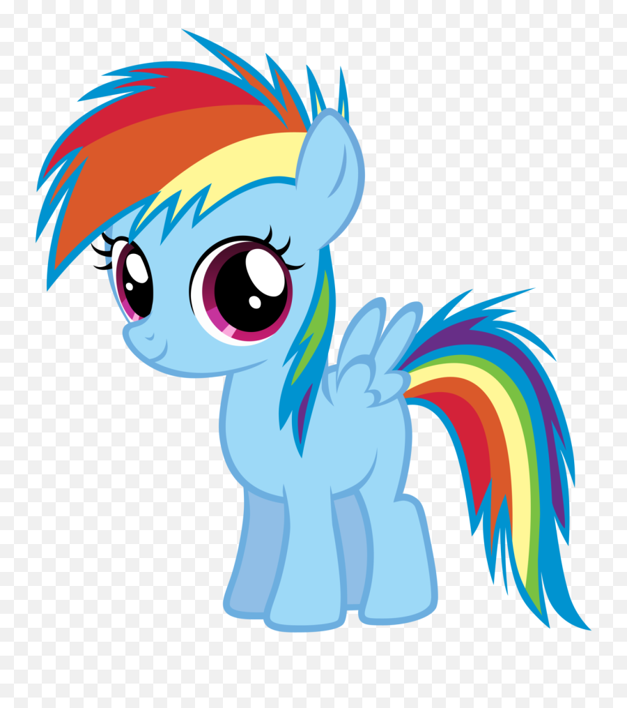 My Little Pony Rainbow Dash Png 4 - Mlp Little Rainbow Dash,Rainbow Dash Png