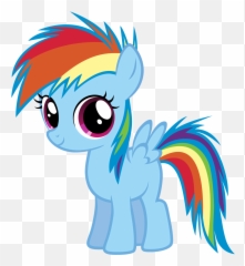My Little Pony Rainbow Dash Png 4 - Mlp