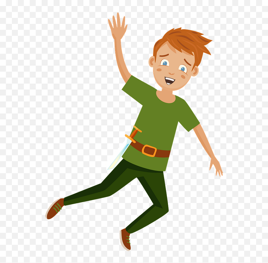 Peter Pan Clipart - For Running Png,Peter Pan Png