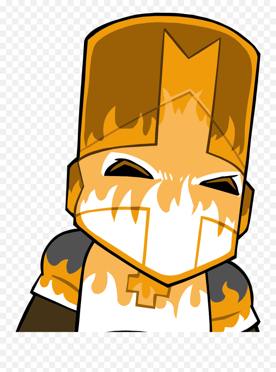 Orange Knight - Orange Knight Castle Crashers Png,Knights Png