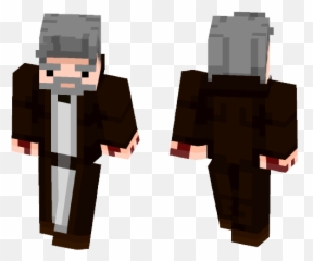 Download Obi Wan Kenobi Episode 4 Minecraft Skin For Free - Minecraft Skin Black Suit Png,Obi Wan Png