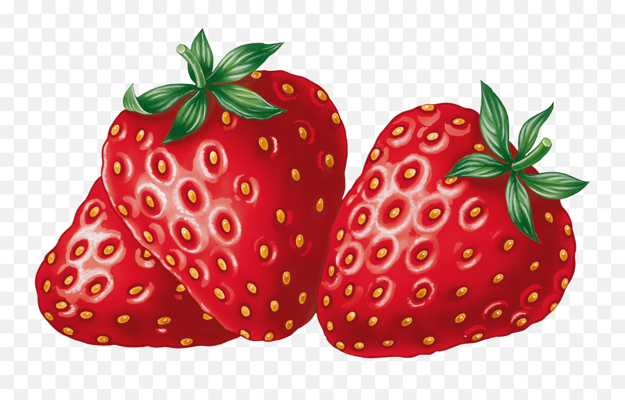 Strawberry Transparent Image - Cartoon Picture Of Strawberries Png,Strawberries Transparent Background