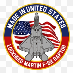 Lockheed Martin F - 22 Raptor Patch png