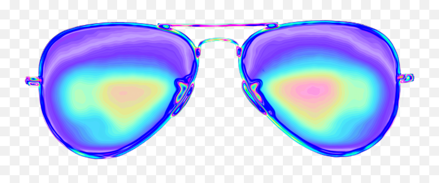 Glasses Glass Aviators Aesthetic Background Color Dream - Transparent Vaporwave Glasses Png,Pixel Sunglasses Png