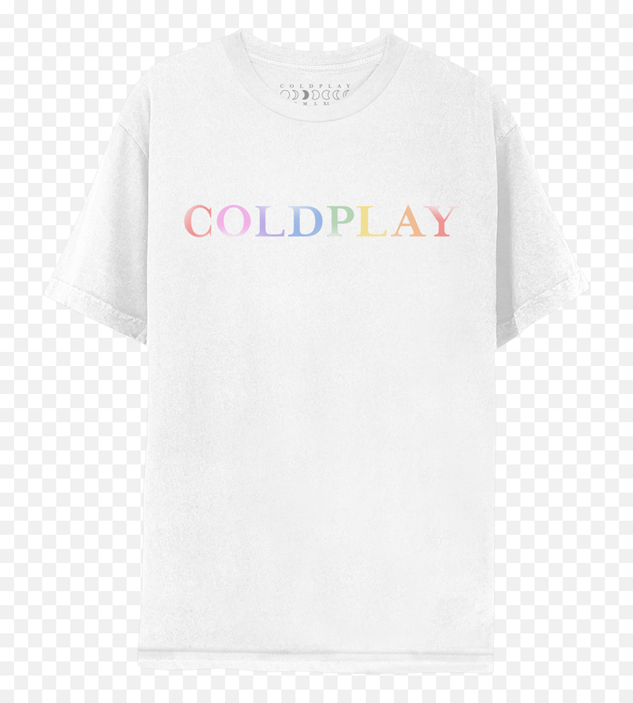 Colour Change Logo Tee - Short Sleeve Png,Coldplay Logo