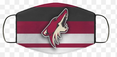 Arizona Coyotes Logo Cloth Face Mask Png