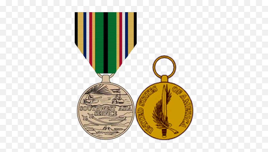 Southwest Asia Service Medal - Southwest Asia Campaign Medal Png,Purple Heart Medal Png