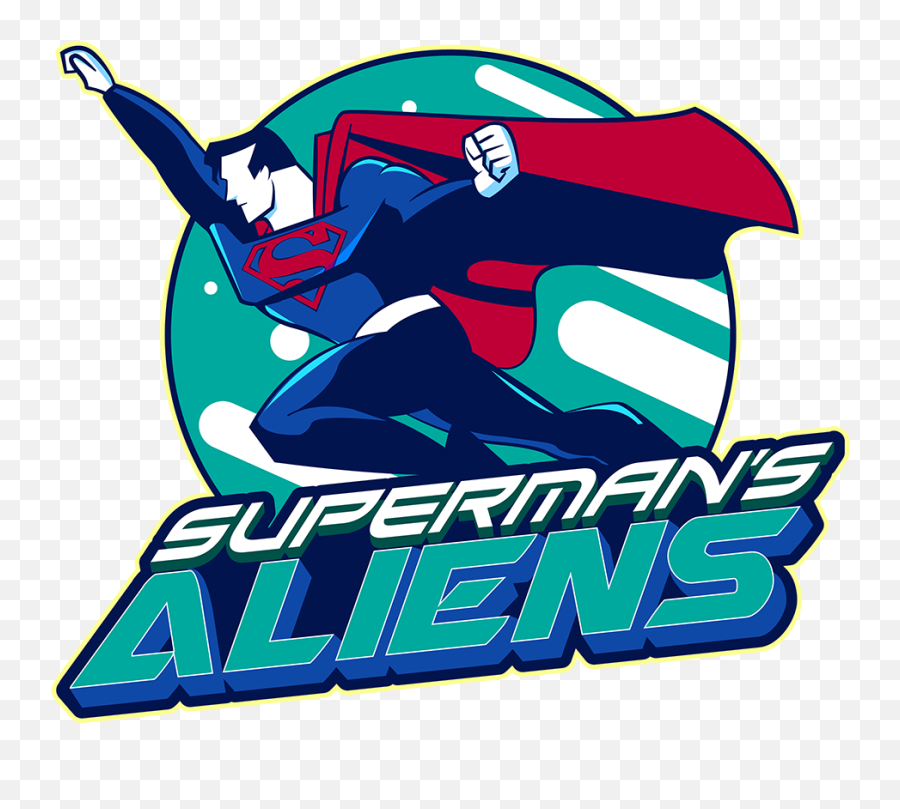 Meta Madhouse - Supermanu0027s Aliens Final Results Cartoon Png,Supermans Logo