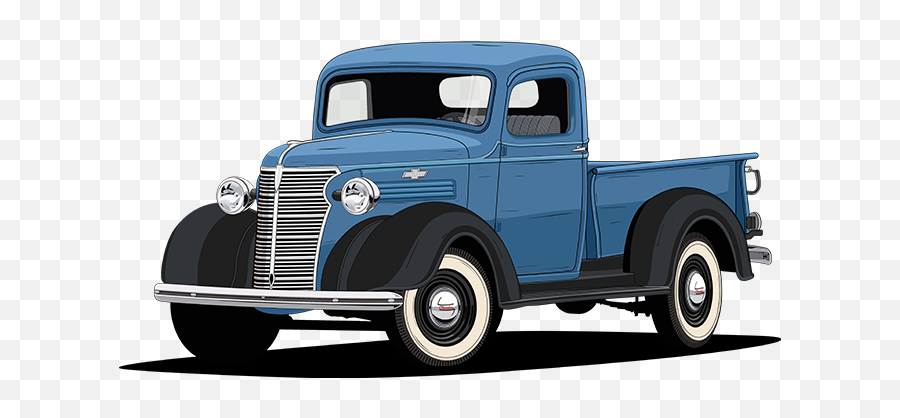 Chevrolet Centennial Truck History - 1938 Chevy Half Ton 6 Vintage Truck Png,Pickup Truck Png