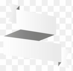 Origami Paper Folded Banner - Papel Doblado Png