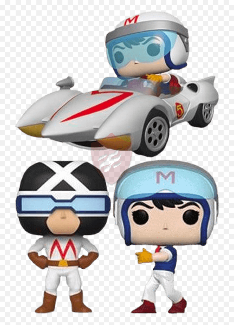 Speed Racer - Gogogo Pop Vinyl Bundle Funko Speed Racer Png,Speed Racer Png