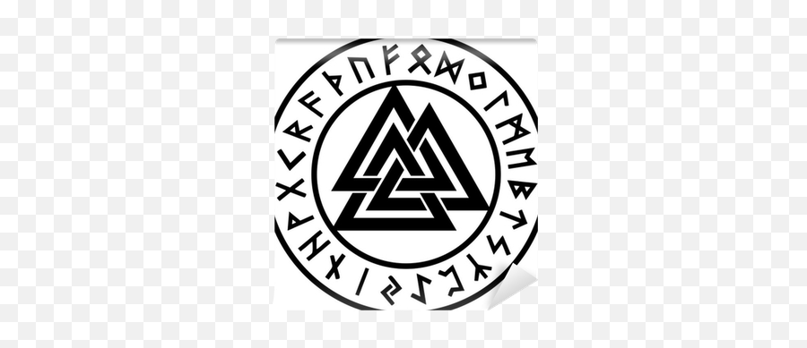 Valknut Runen Kreis Odin Symbol - Odin Symbol Png,Valknut Png