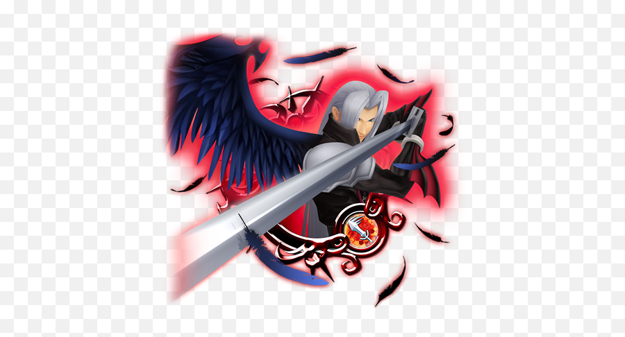Sephiroth - Kingdom Hearts Union X Xemnas Png,Sephiroth Png