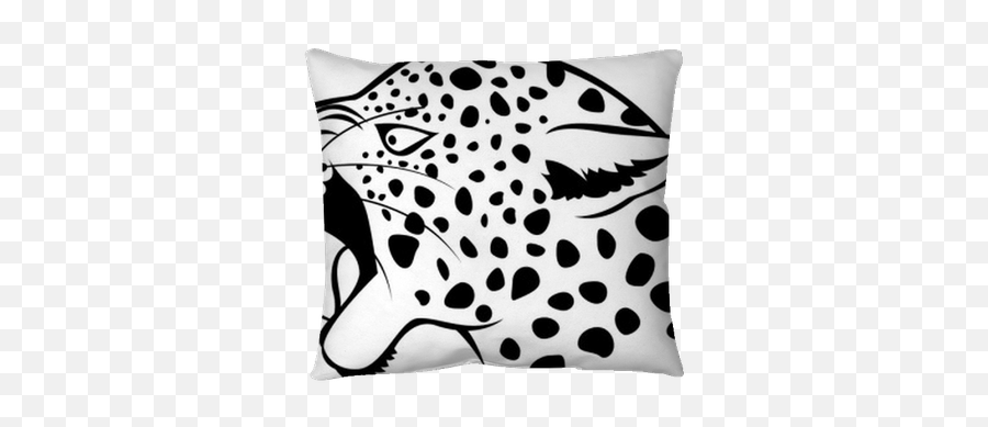 Leopard Head Icon Pillow Cover U2022 Pixers - We Live To Change Decorative Png,Leopard Icon