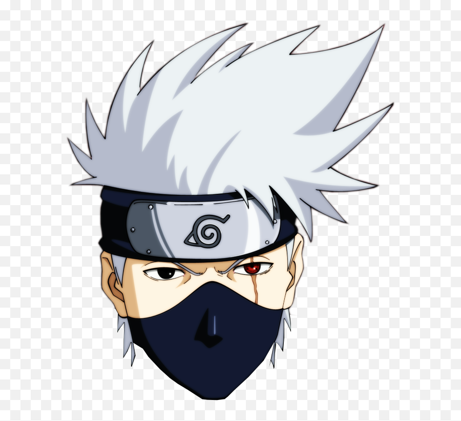 Naruto Head Png - Kakashi Face Png,Kakashi Hatake Icon