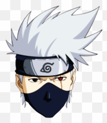 Naruto Head Png - Kakashi Face