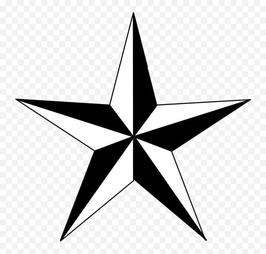 Library Of Star Line Art Banner - Nautical Star Clipart Png,Star Line Png