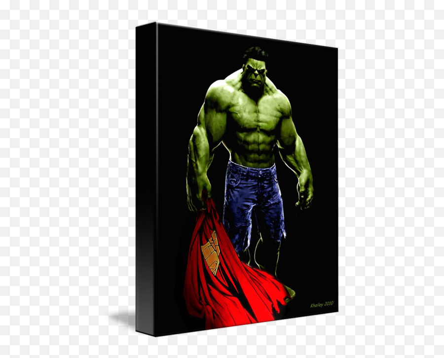 Hulk Vs Superman By Ken Hailey - Mr Bean Photoshopped On Everything Png,Icon Vs Superman