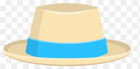 Straw Porkpie Hat - Box Critters Wiki Costume png