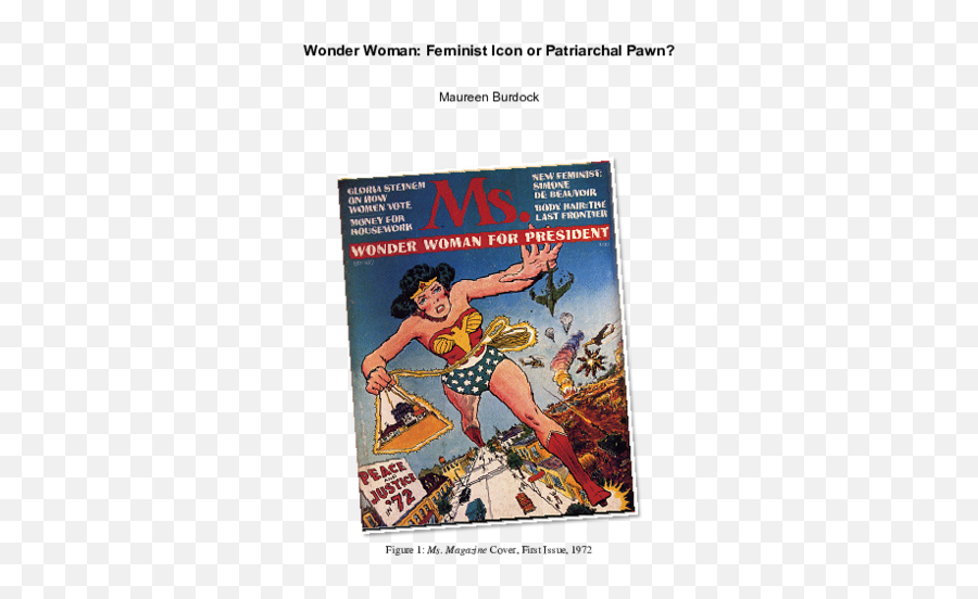 Pdf Wonder Woman Feminist Icon Or Patriarchal Pawn - Fictional Character Png,Justice League Icon