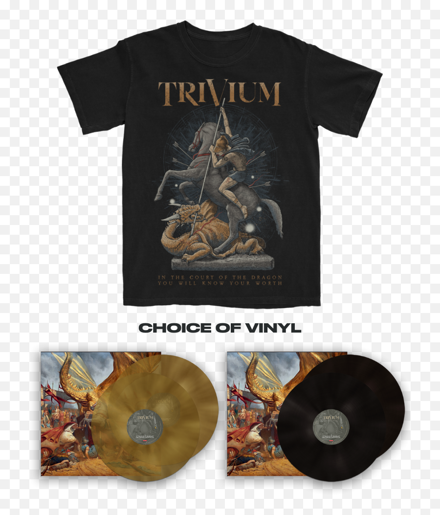 Trivium - Maniacs Store Trivium Dragon Slayer Shirt Png,Bullet For My Valentine Icon