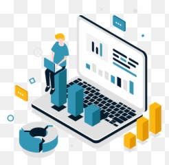Medicaid Consulting Services Partner - CompuClaim Background Website Design Blue png